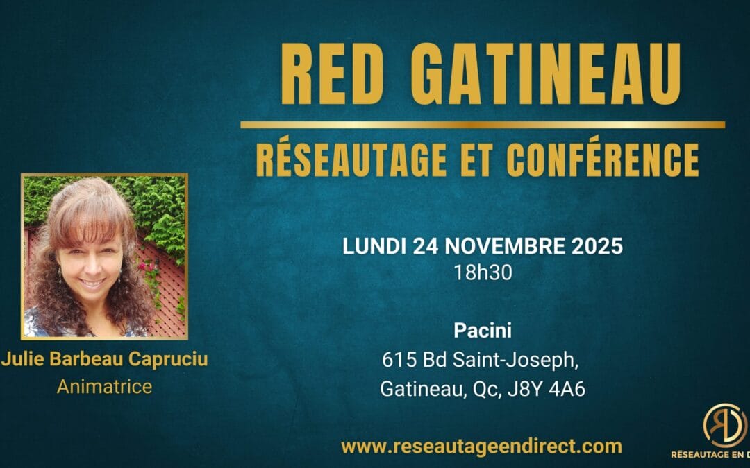 RED GATINEAU – Réserve Ici
