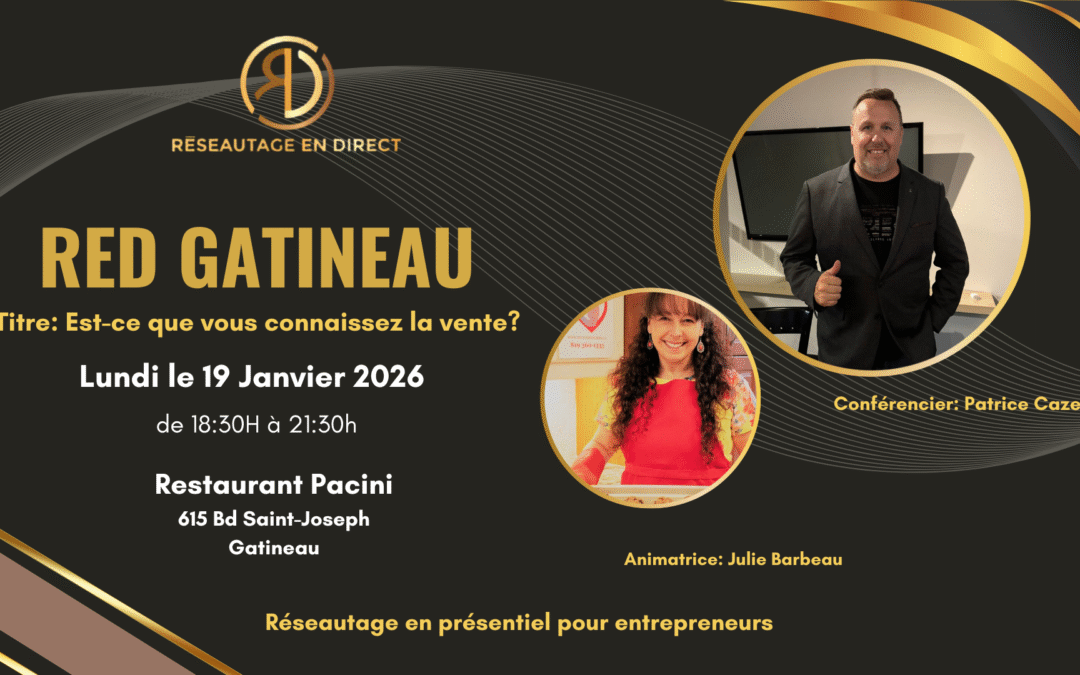 RED GATINEAU – Réserve Ici!