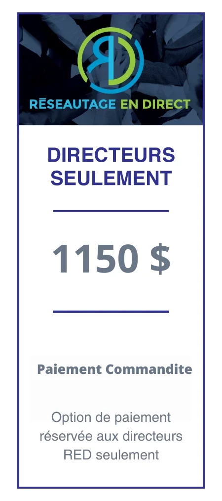 Directeurs seulement - 1150