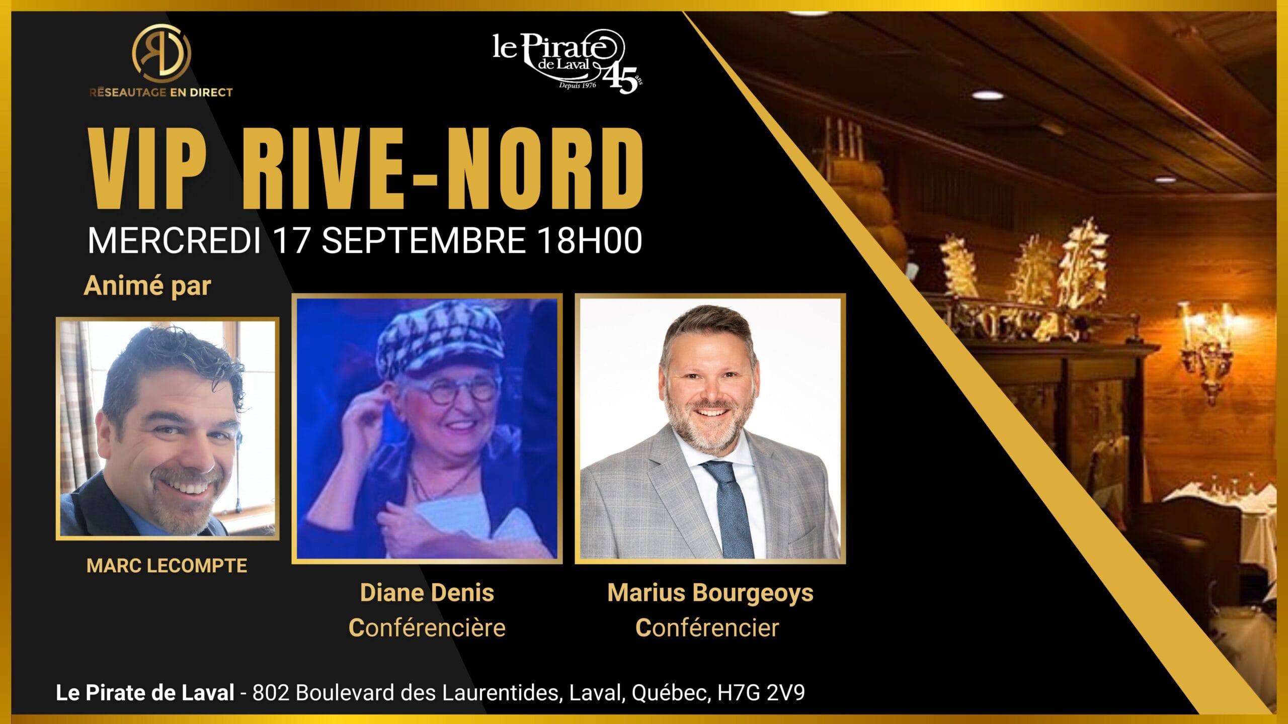 rive-nord, laval, conférence, réseautage