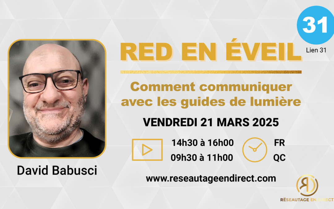 Atelier RED en Éveil
