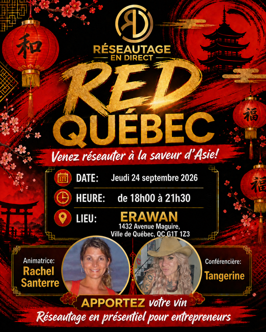 RED Quebec – Erawan Restaurant