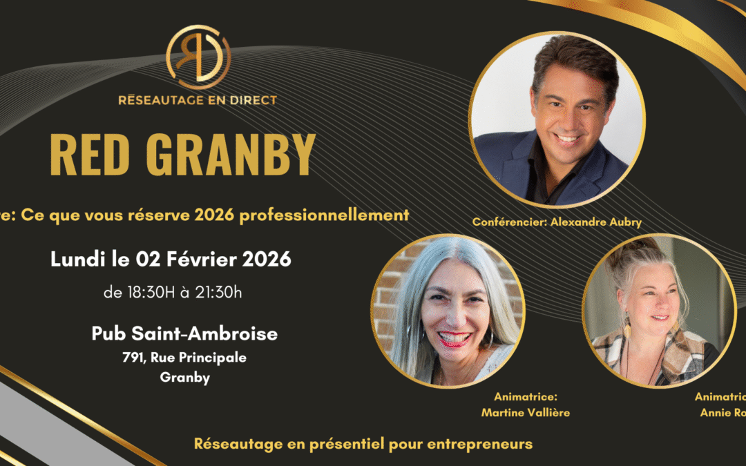RED Granby – Réserve Ici !