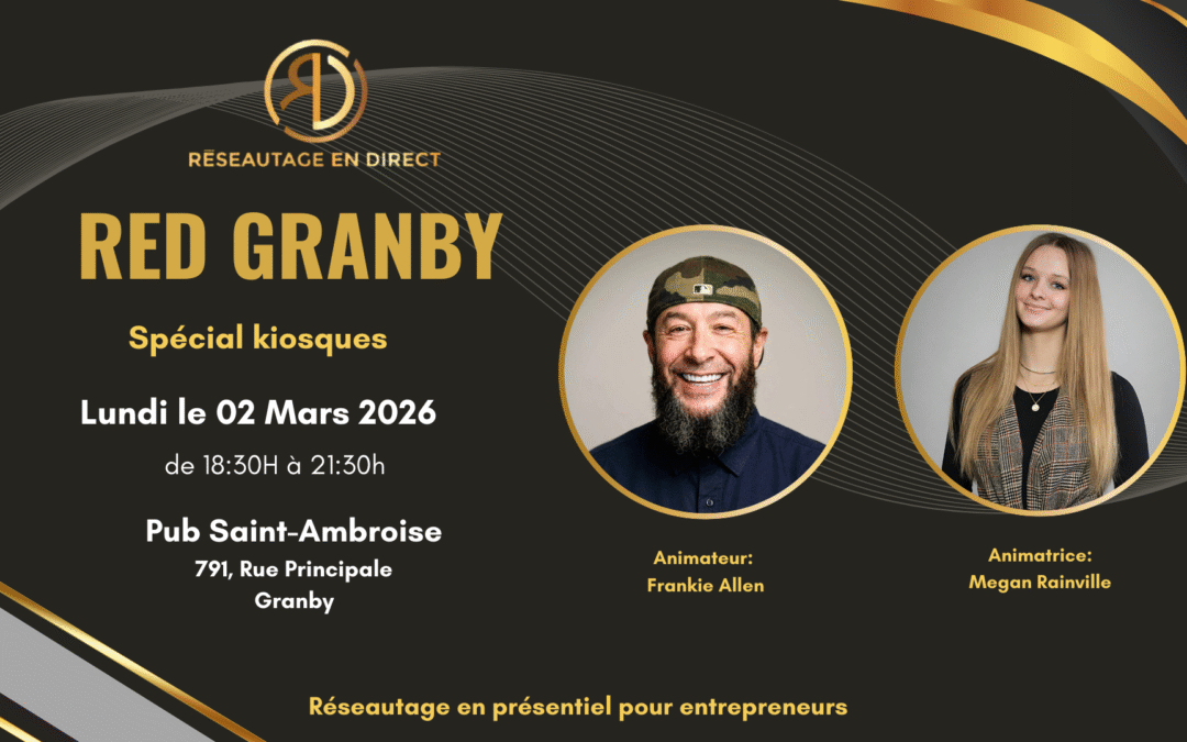 RED Granby – Réserve Ici !