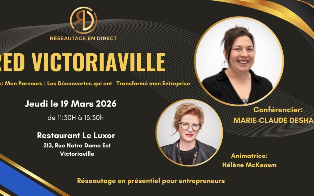 RED VICTORIAVILLE – Réservez ici!