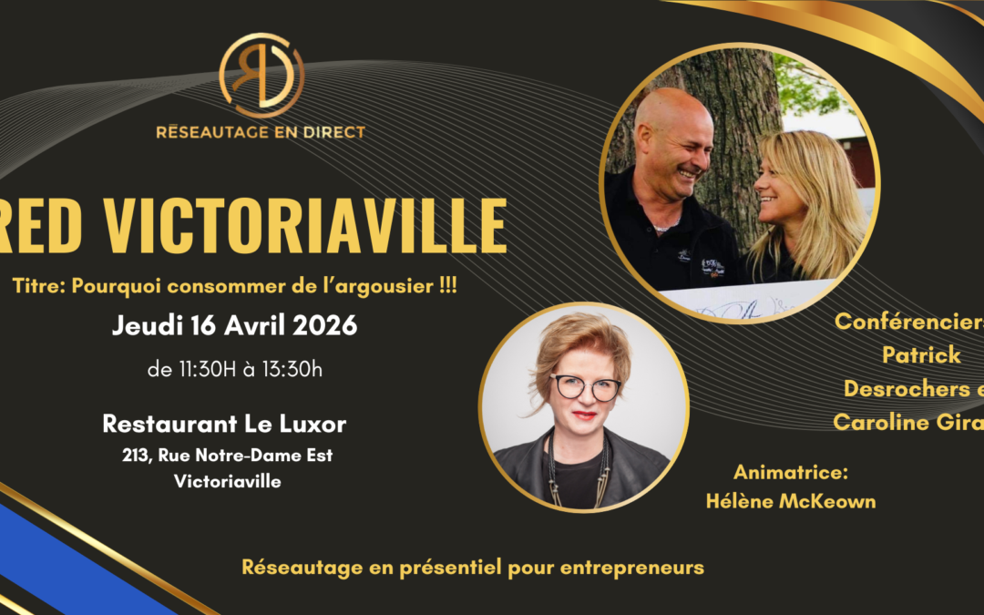 RED – VICTORIAVILLE – Réservez-ici!