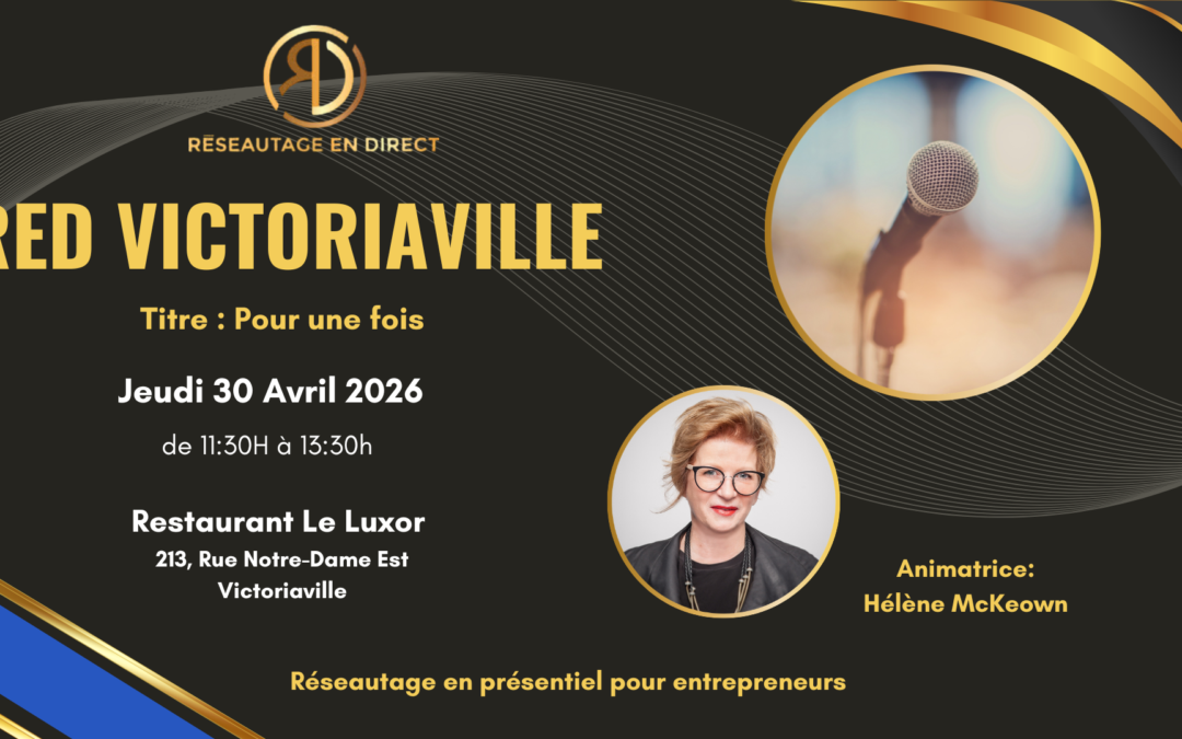 RED VICTORIAVILLE – Réservez ici!