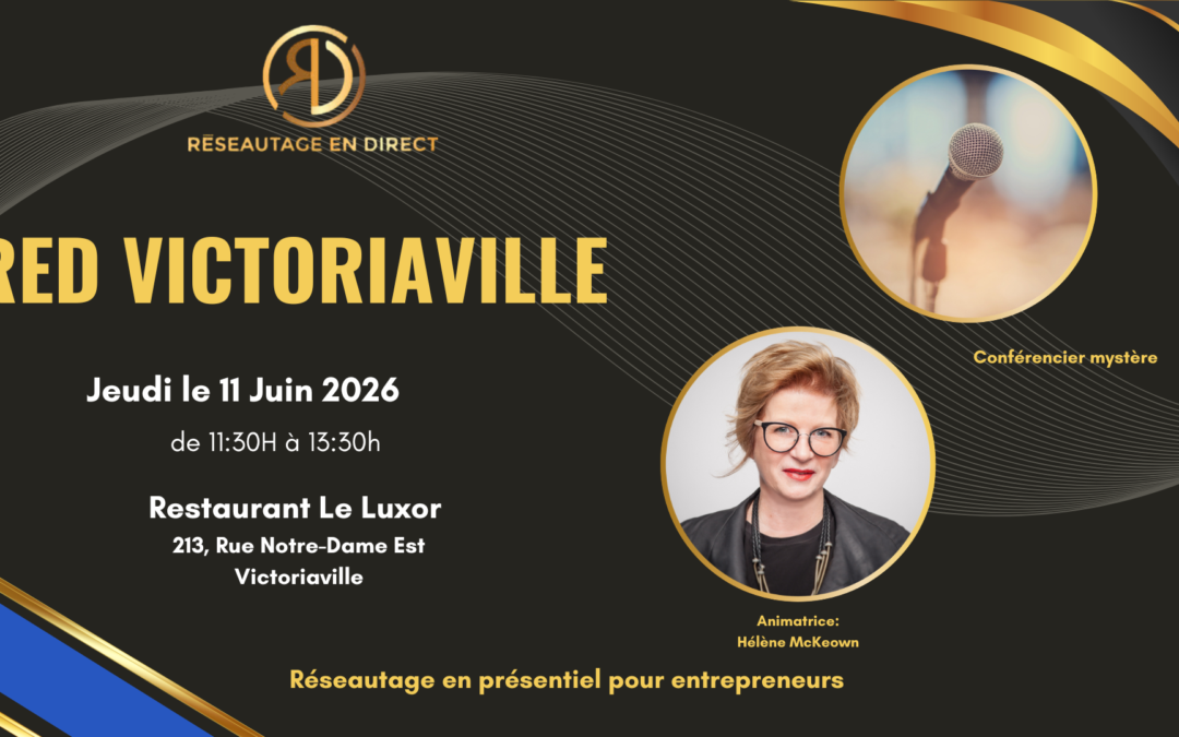 RED VICTORIAVILLE – Réservez ici!