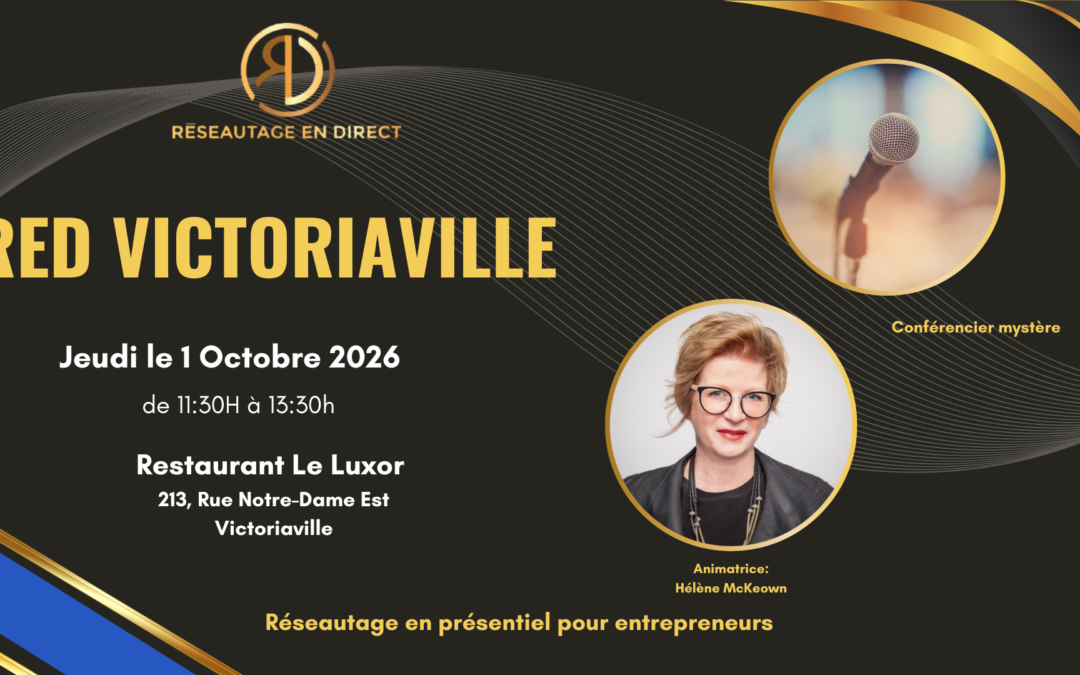 RED VICTORIAVILLE – Réservez ici!