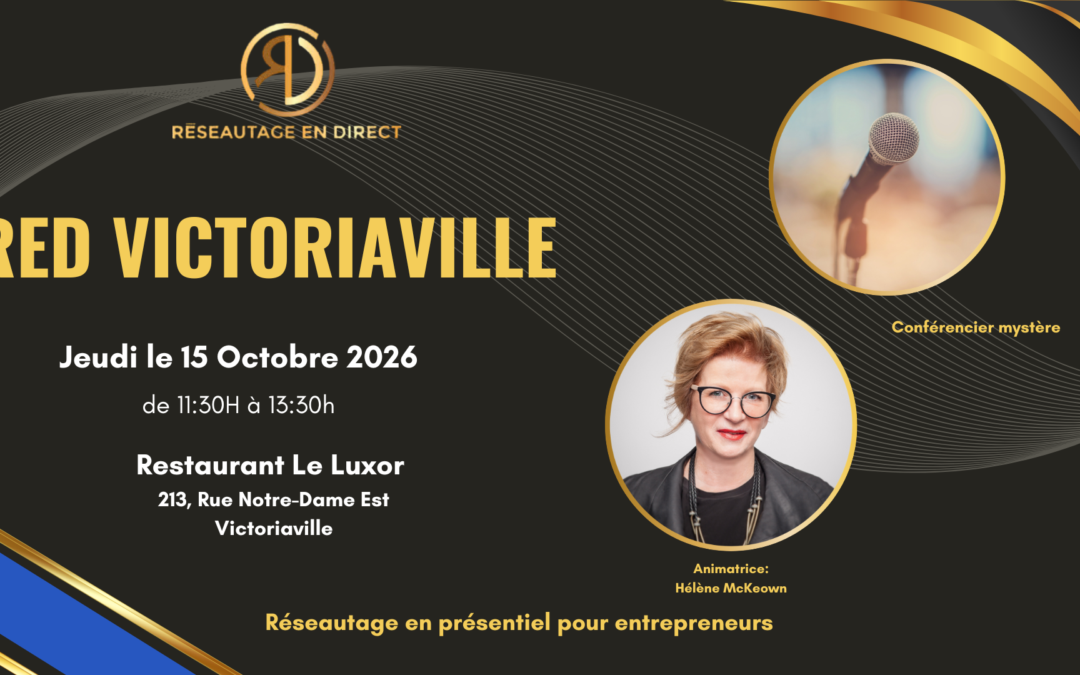 RED VICTORIAVILLE – Réservez ici!