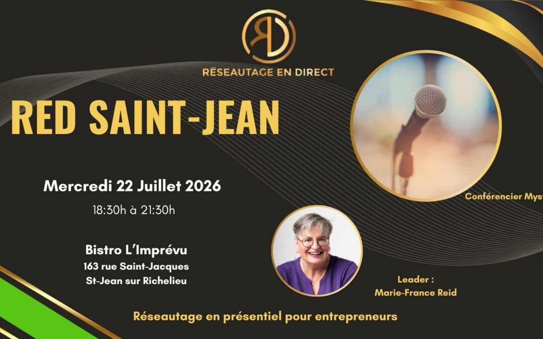 RED ST-JEAN – Réserve Ici!
