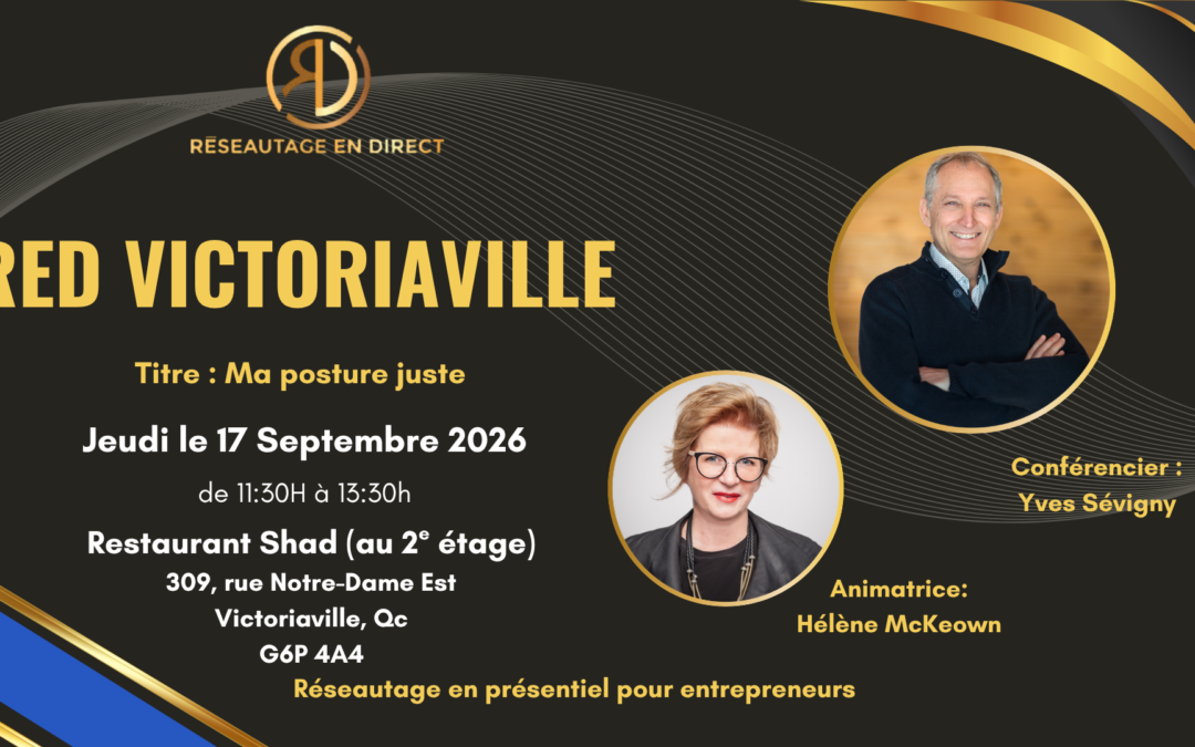 RED VICTORIAVILLE – Réservez ici!