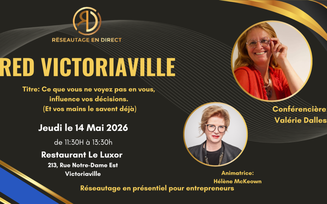 RED VICTORIAVILLE – Réservez ici!