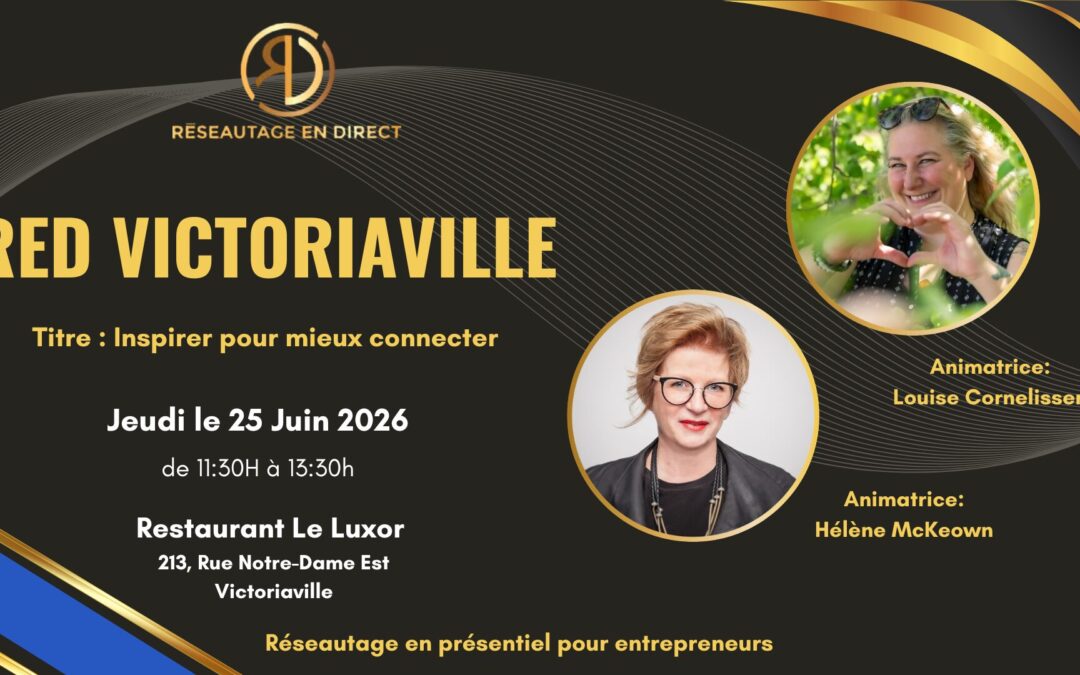 RED VICTORIAVILLE – Réservez ici!