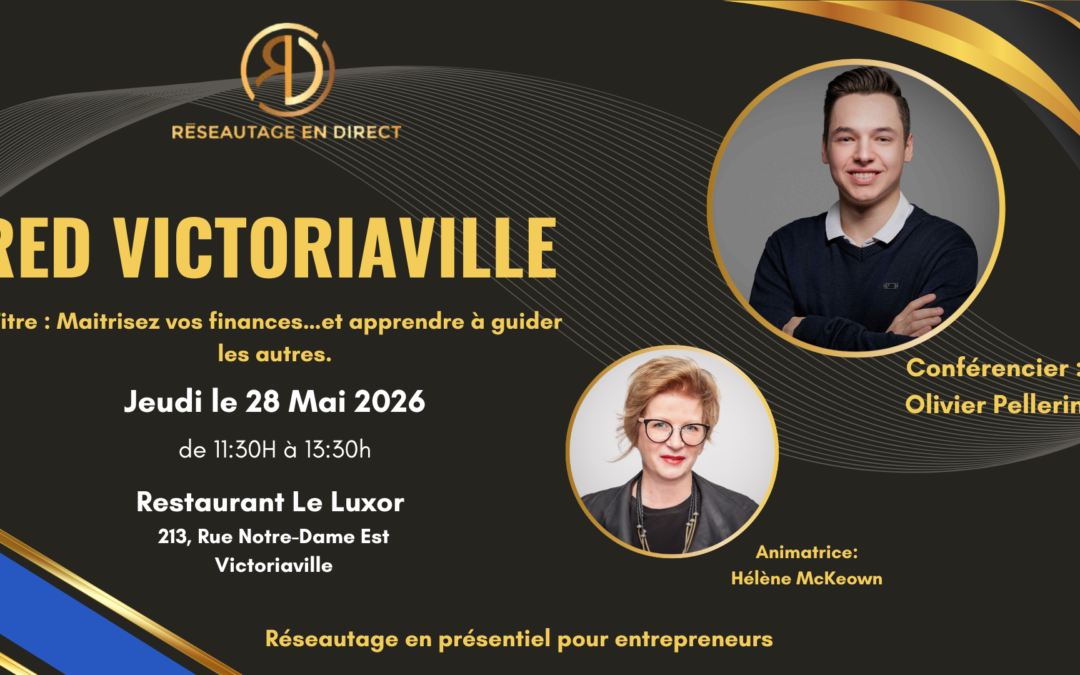 RED VICTORIAVILLE – Réservez ici!