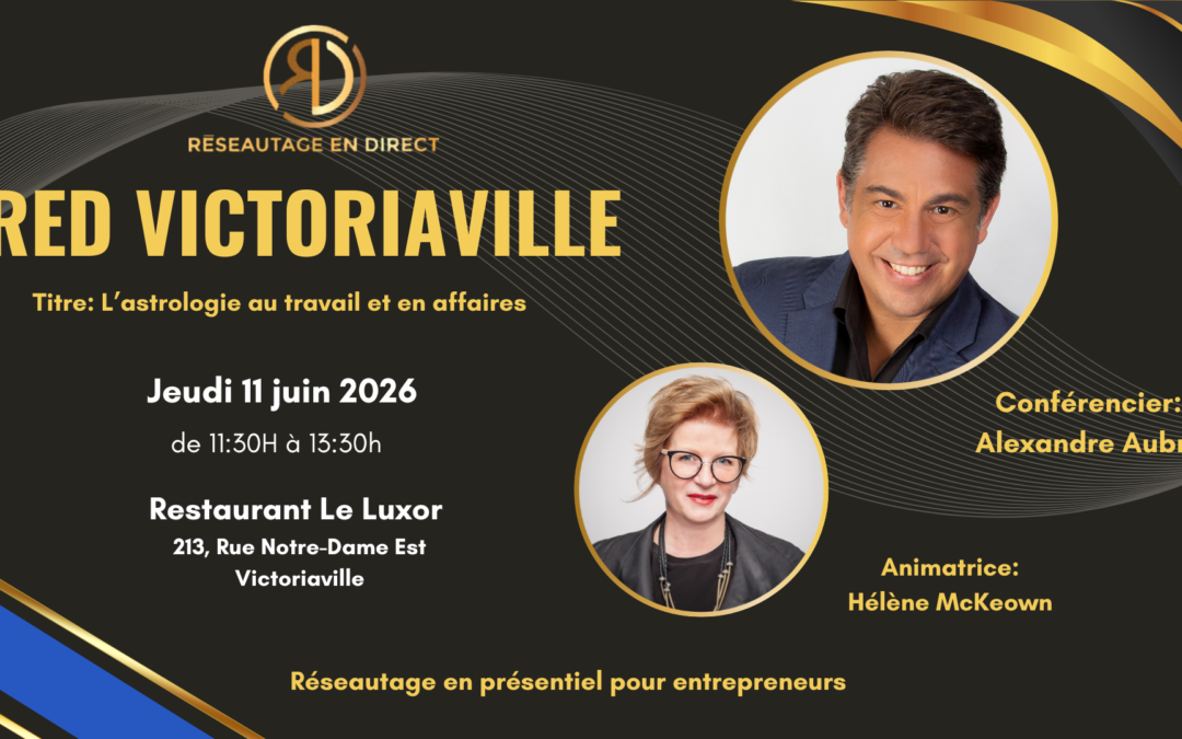 RED VICTORIAVILLE – Réservez ici!