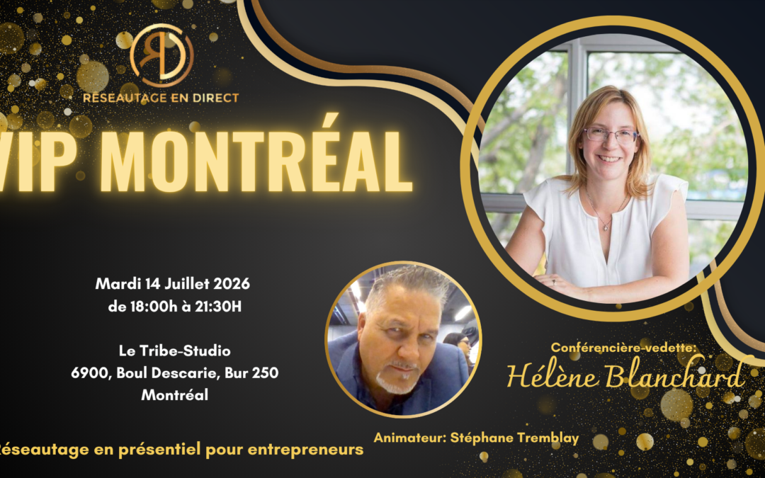 RED VIP Montréal Hélène Blanchard