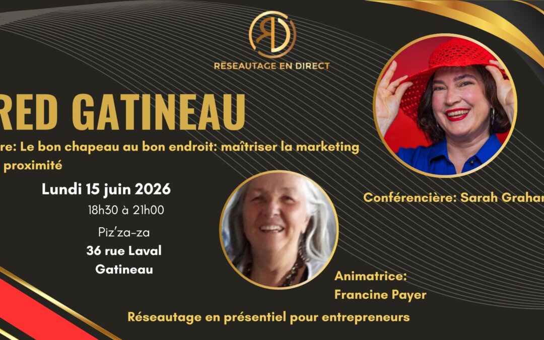 RED GATINEAU – Réserve Ici!