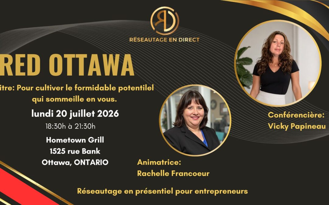 RED OTTAWA – RESERVEZ-ICI!
