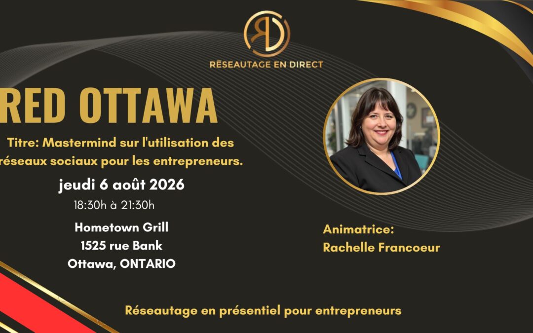 RED OTTAWA – RESERVEZ-ICI!