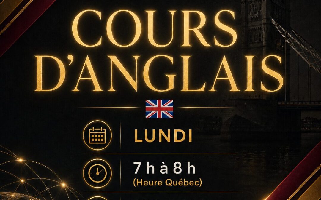 Cours de langue – Anglais