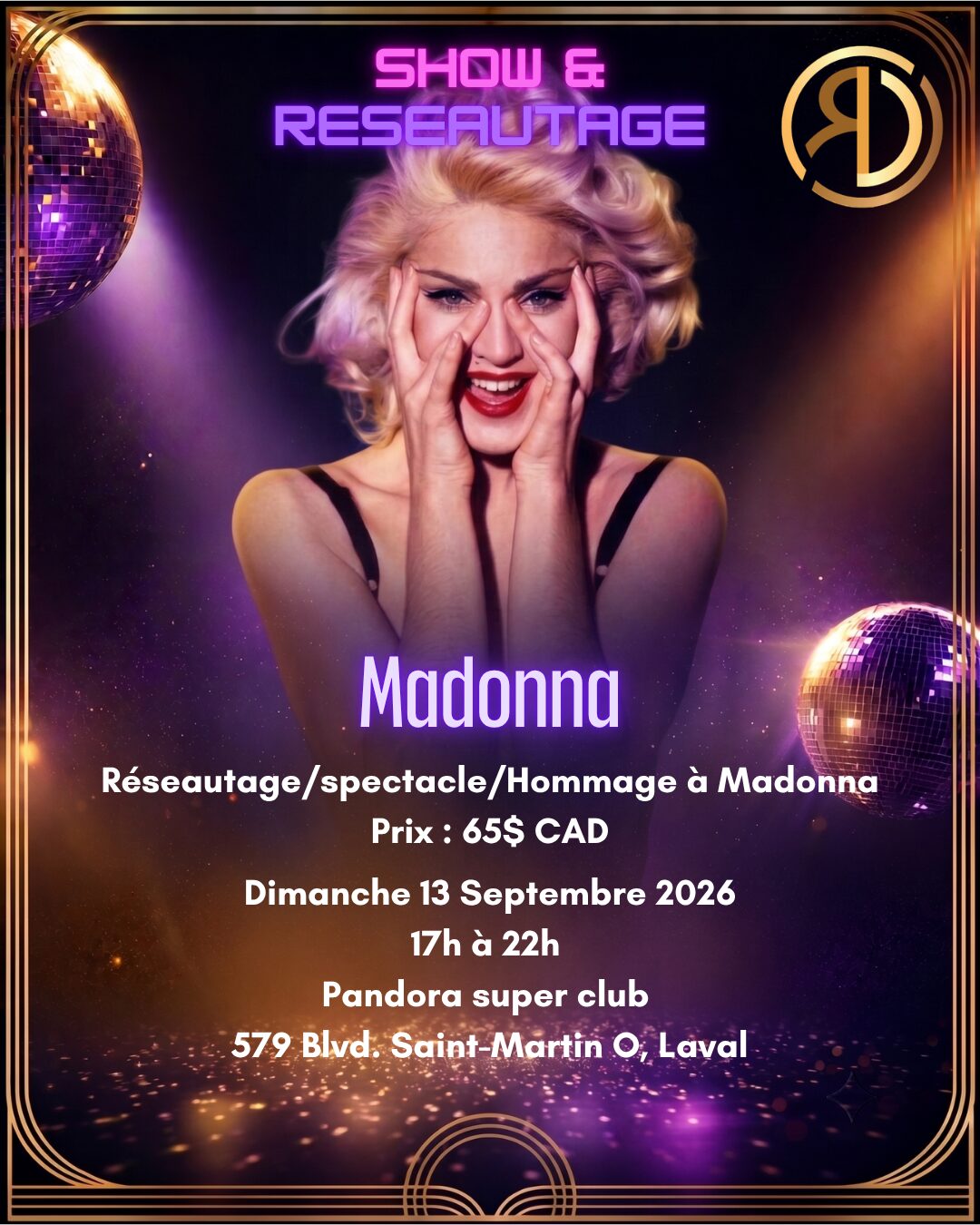RED Show & reseautage 13 Septembre