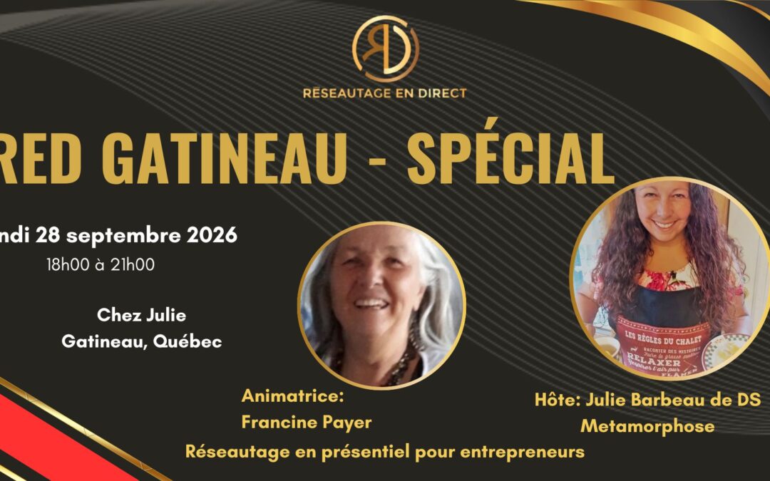 RED GATINEAU – Réserve Ici!