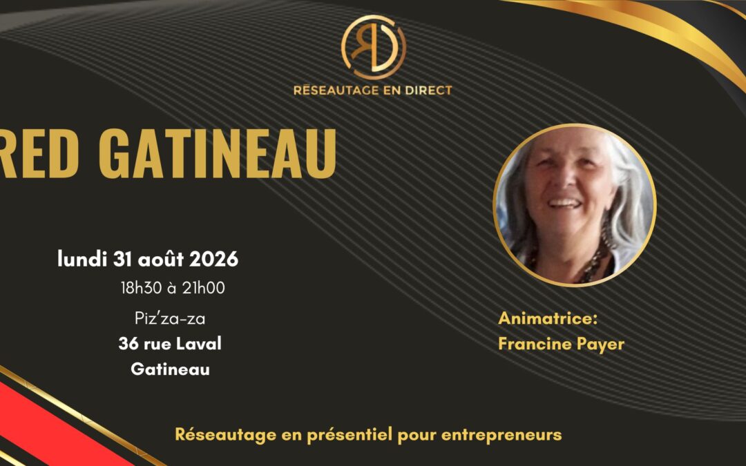RED GATINEAU – Réserve Ici!